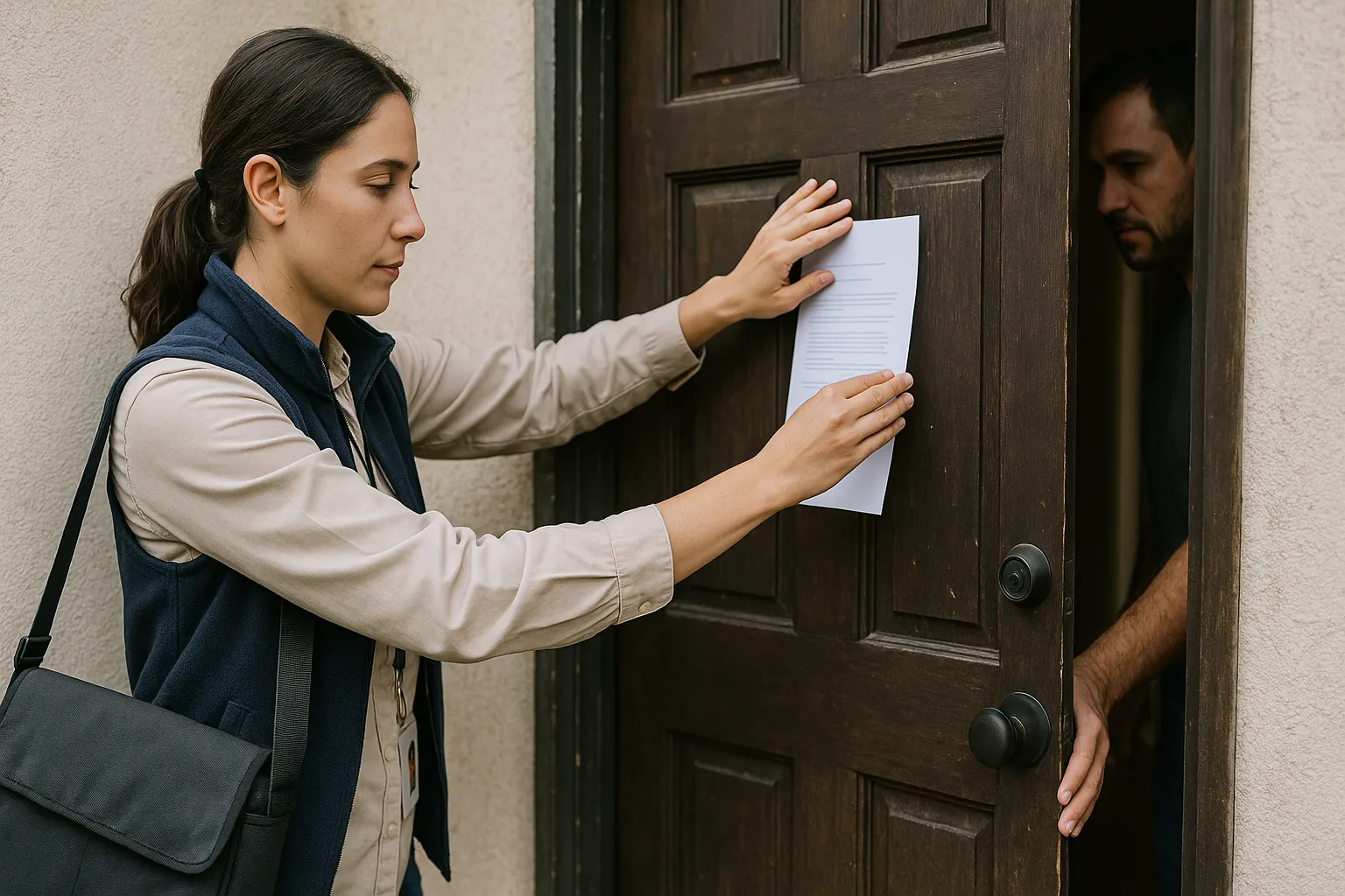 ¿Te visitó un receptor judicial? ¡Así debes de actuar!