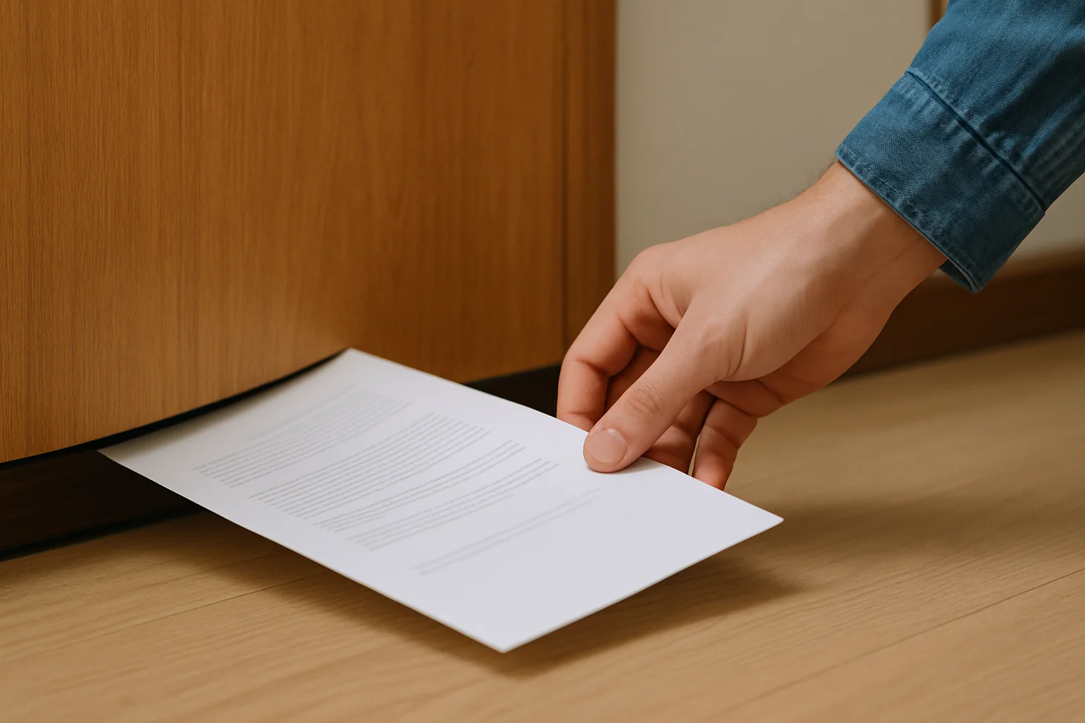 Me llegó una notificación por cédula: ¿¡Qué hago ahora!?